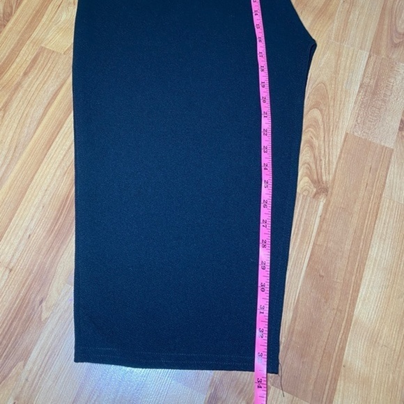 PRETTY little thing Black cuff Detail side‎ split midi dress size 2 - Picture 5 of 5